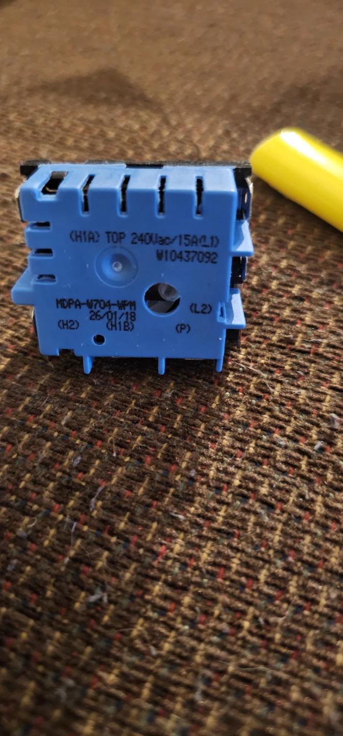 Dual radiant element infinite control switch - photo 2