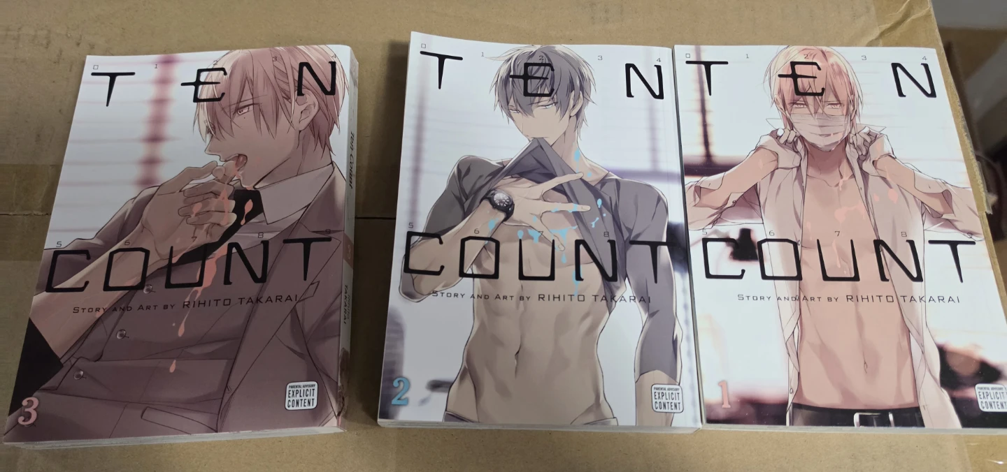 Ten Count Manga Volumes 1-6 - photo 3