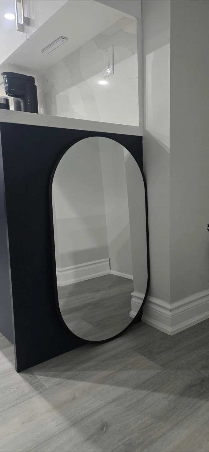 Oval mirror