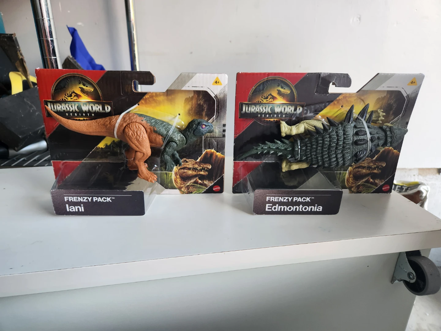 Jurassic World Rebirth Frenzy Pack - Iani & Edmontonia Dinosaurs