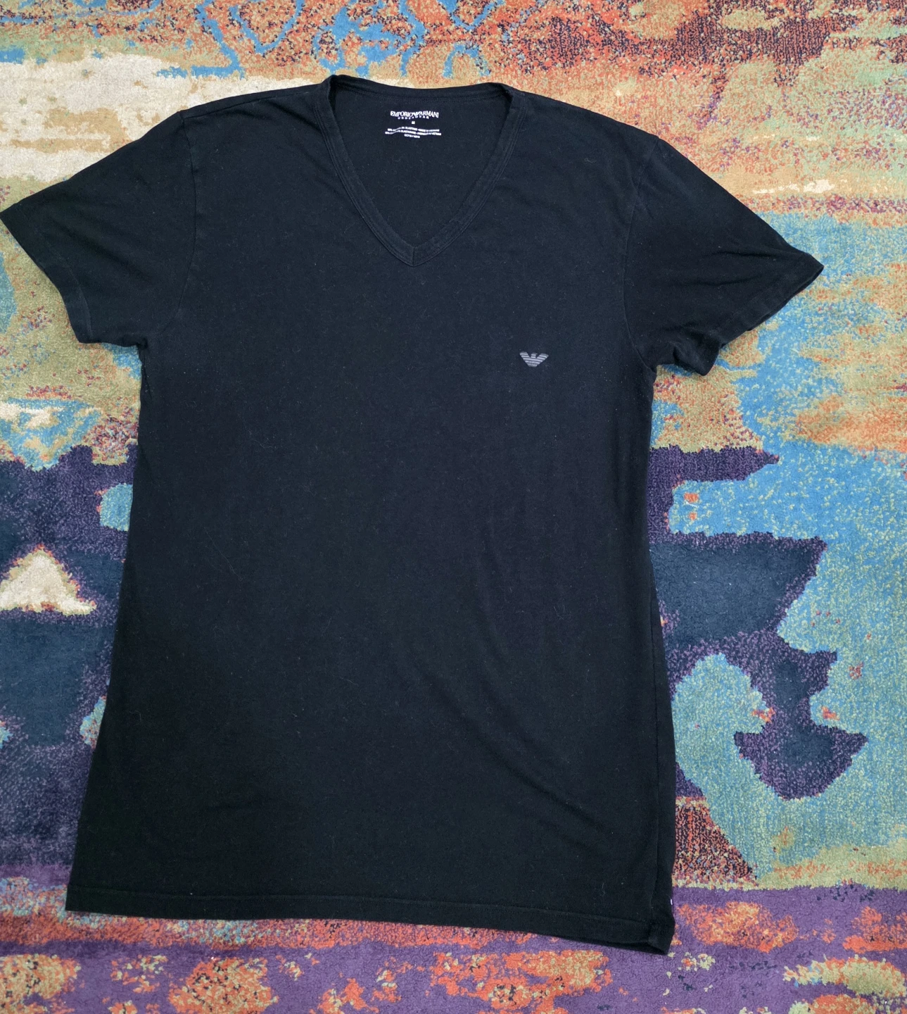 2 Black Emporio Armani  T-Shirt's Size M - photo 2
