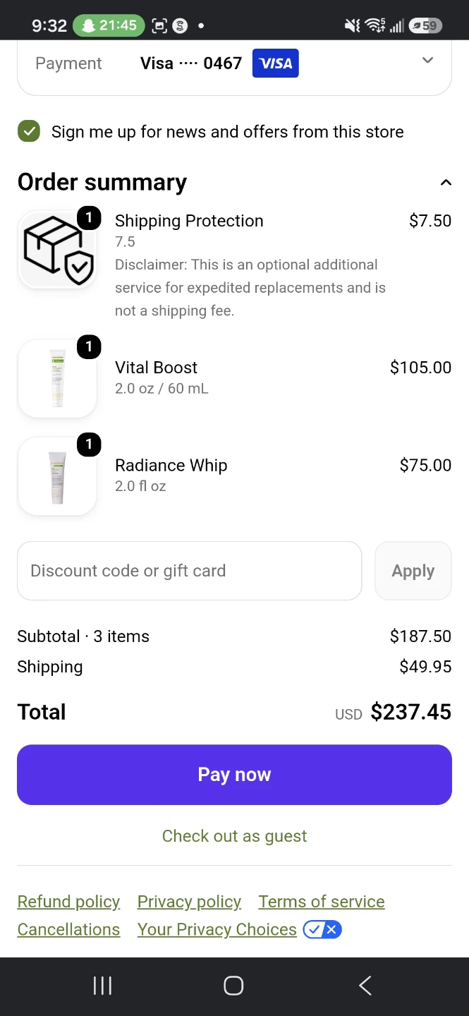 Goldfaden MD Vital Boost and Radiance Whip Set