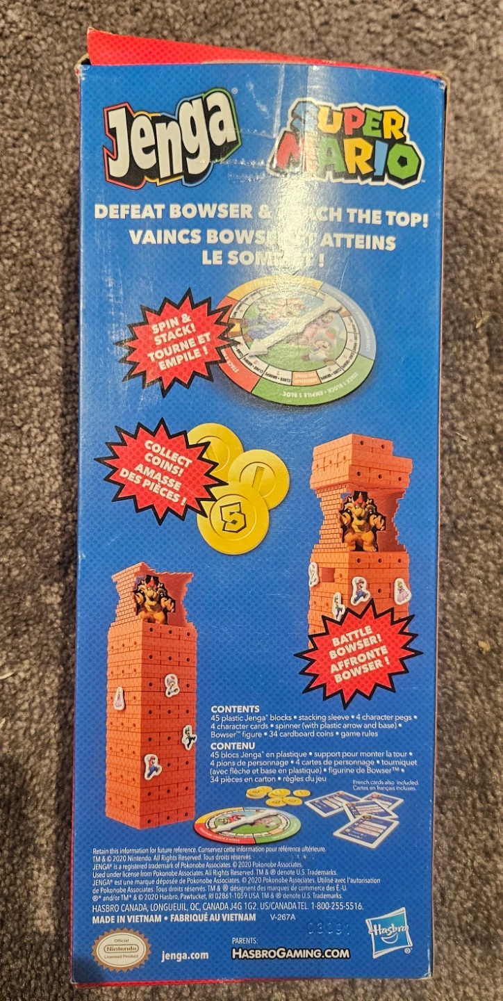 Super Mario Jenga Game - photo 2