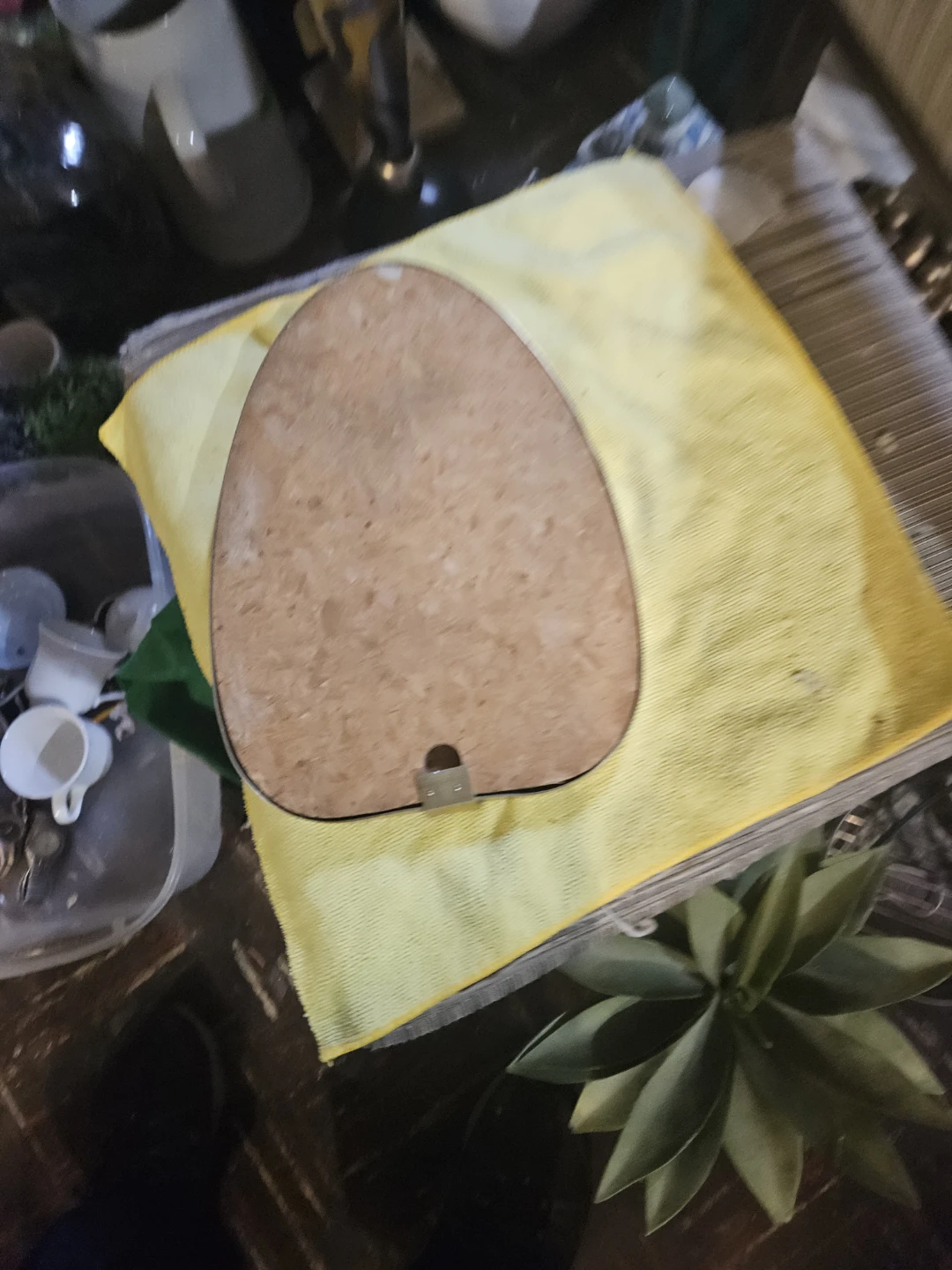 Oval Mirror with Gold Trim - photo 5