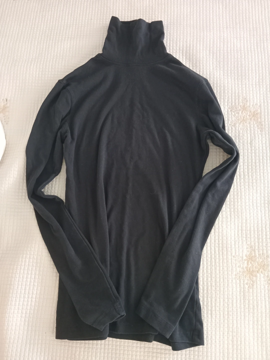 NY Threads Black Turtleneck