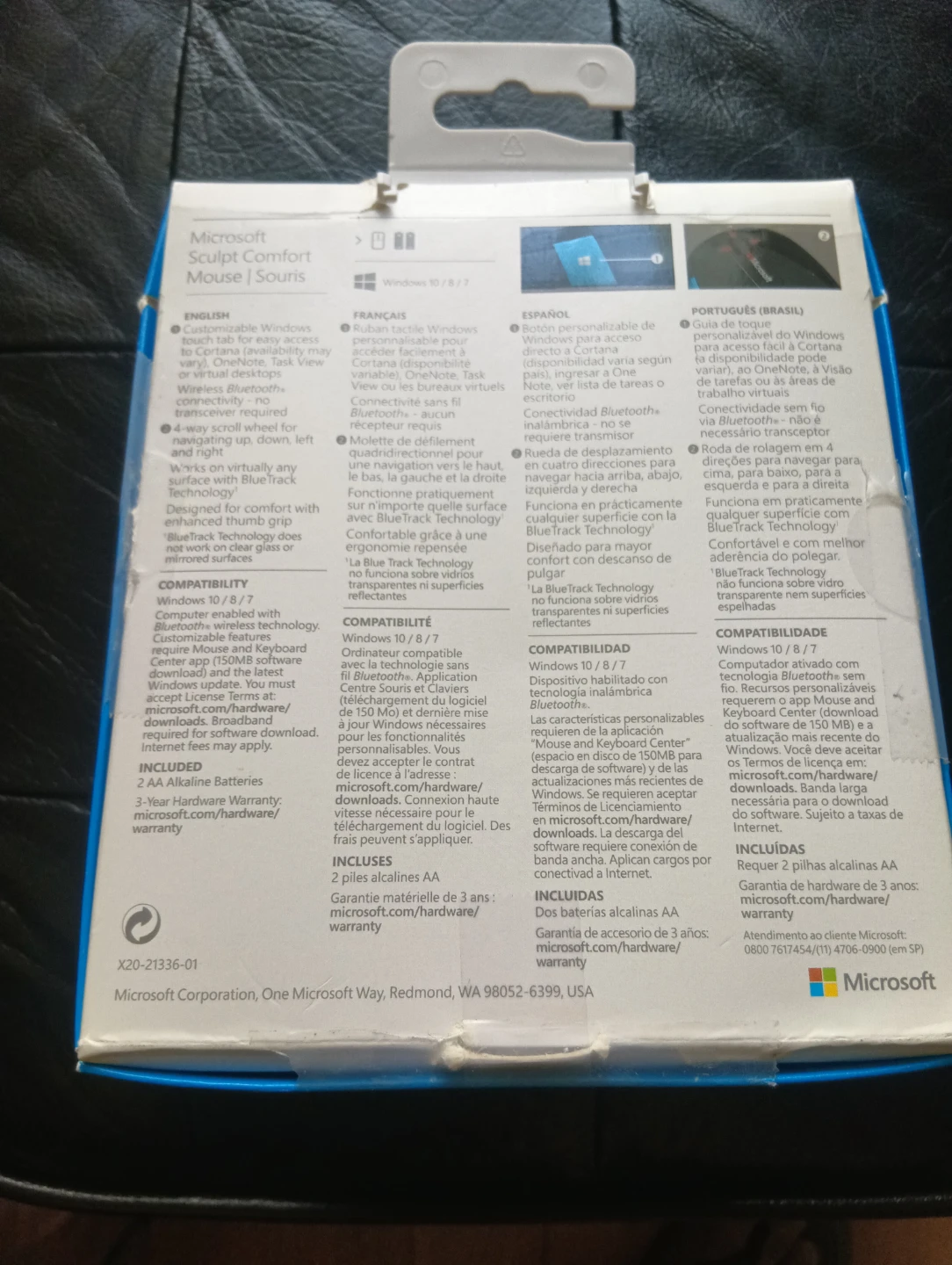 Microsoft Sculpt Comfort Mouse - photo 2