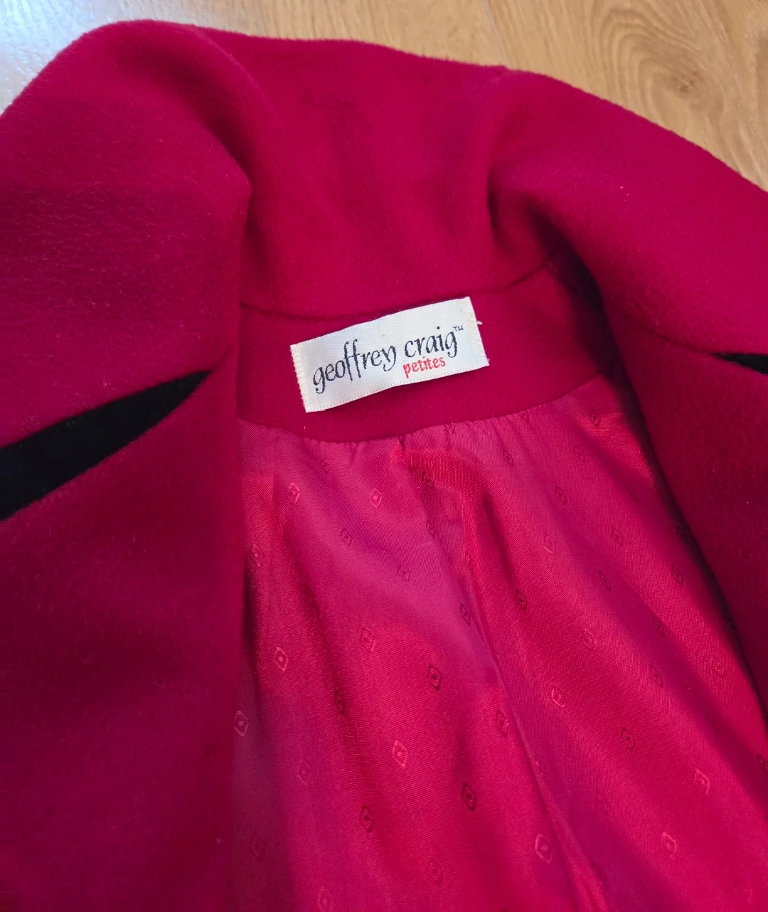 Geoffrey Craig Petites Double Breasted Coat - photo 5