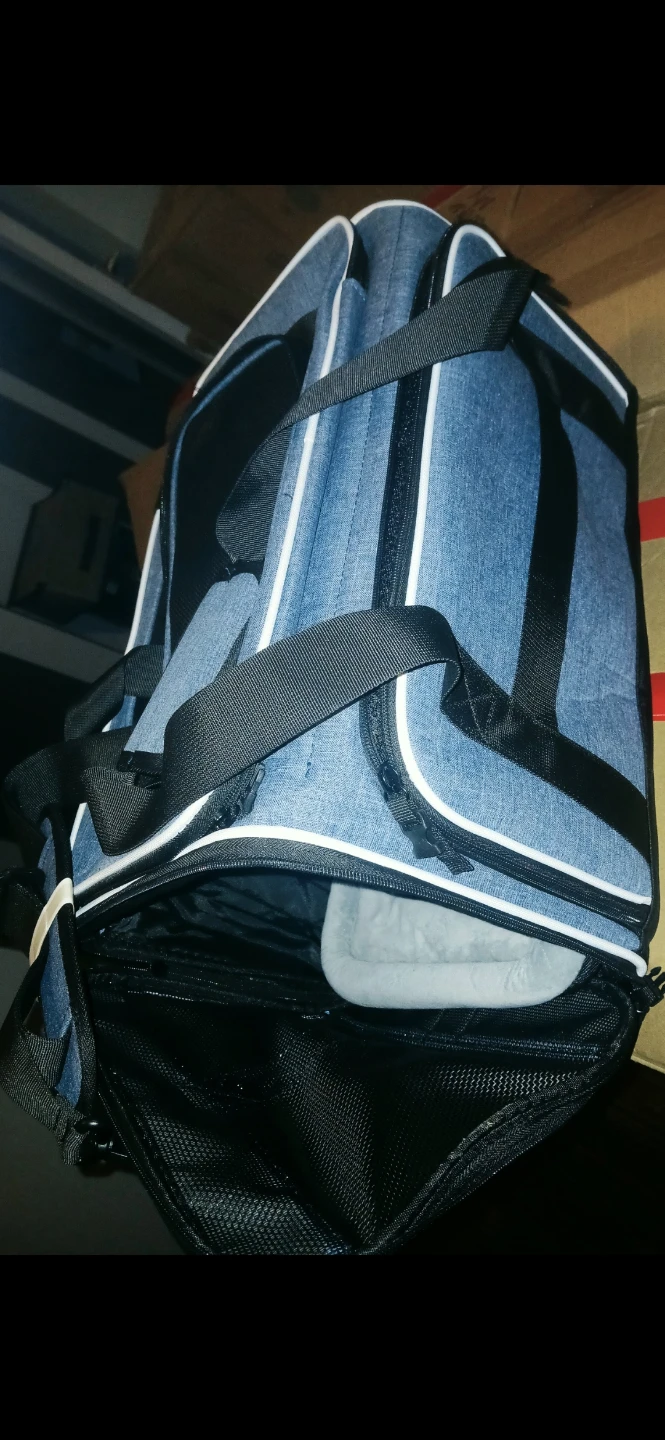 Blue Pet Carrier Bag