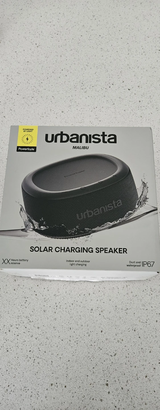 Urbanista Malibu Solar Charging Speaker