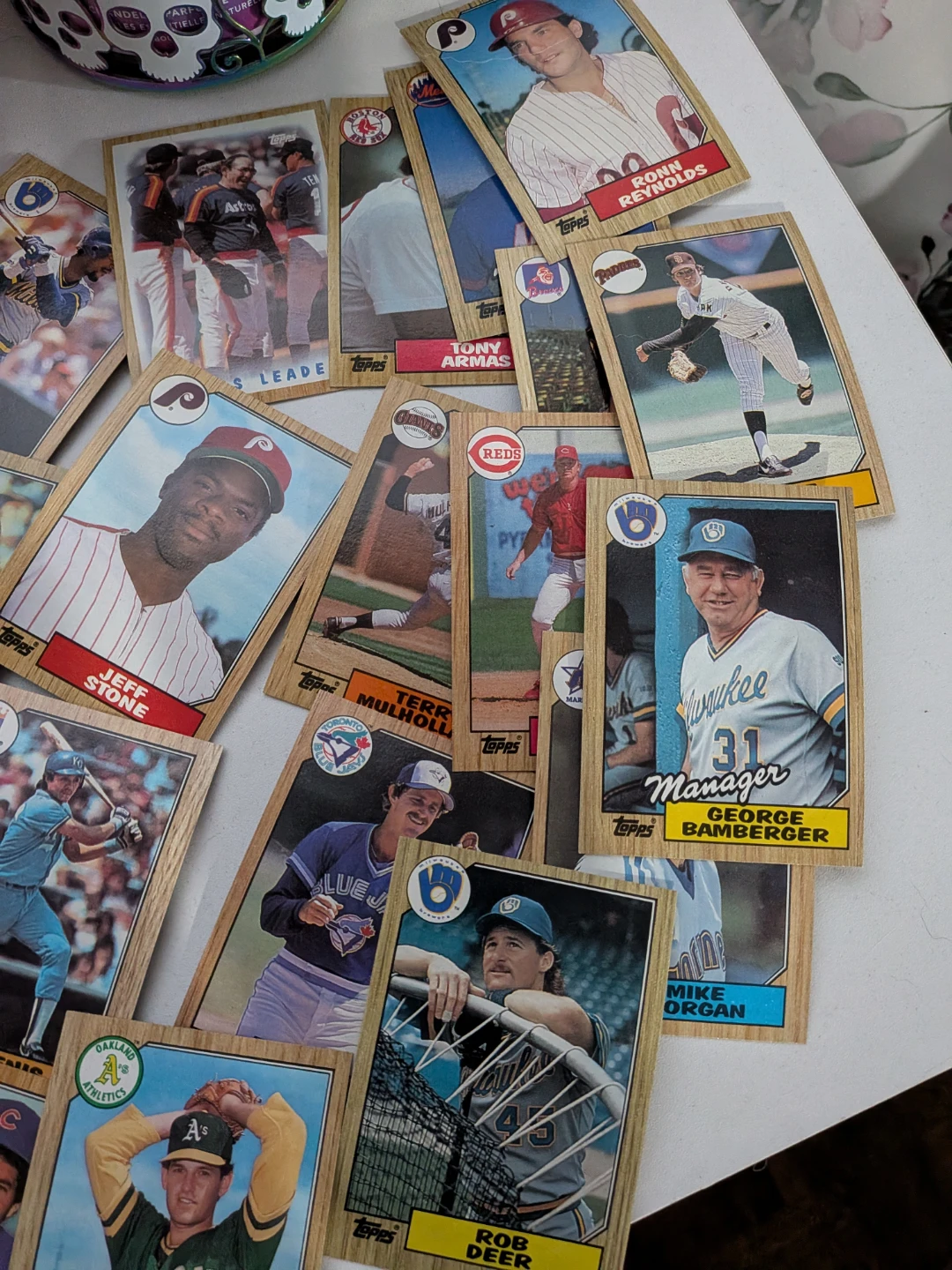 Collection of Topps Baseball Cards