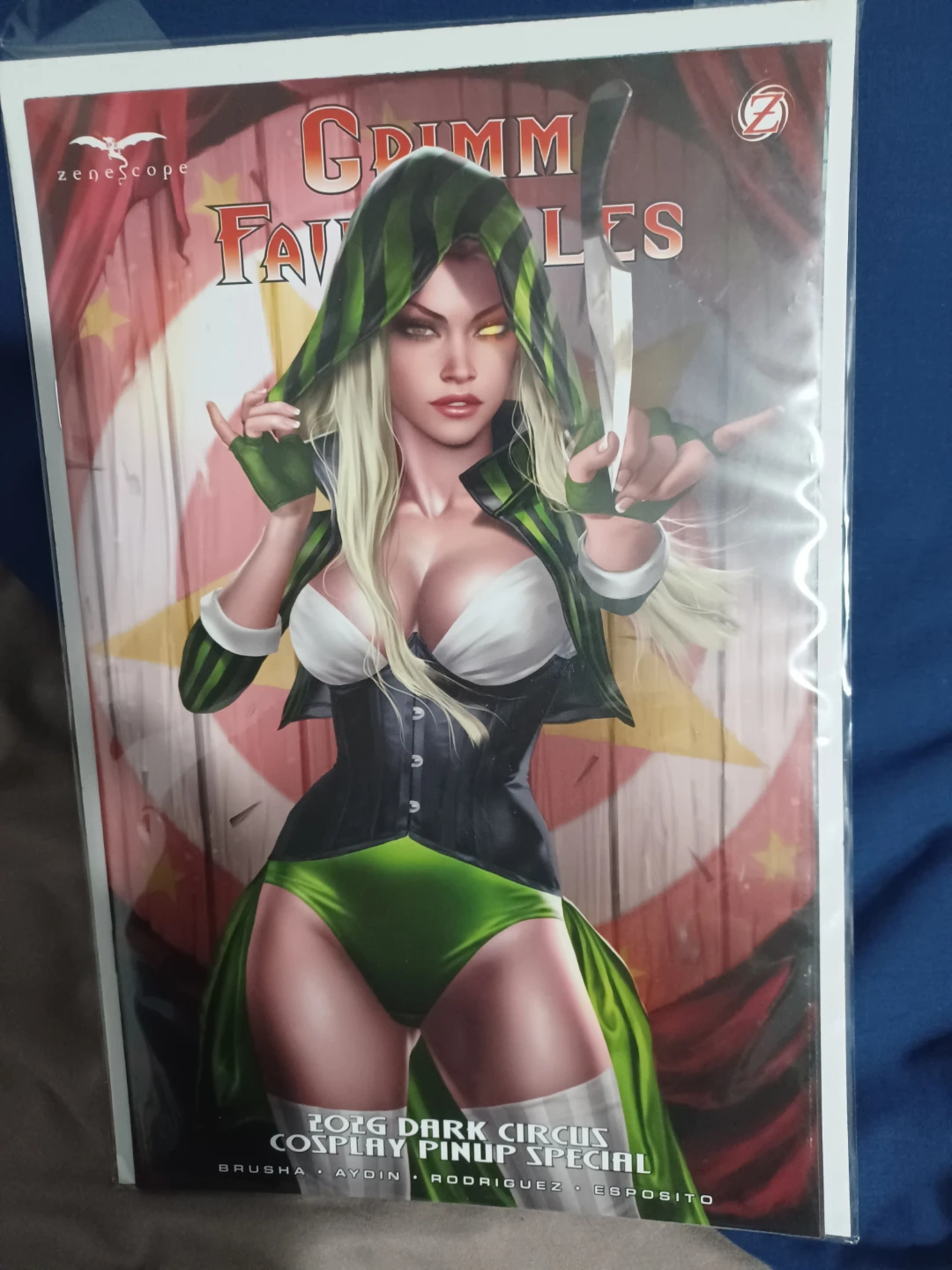 Grimm Fairy Tales 2016 Dark Circus Cosplay Pinup Special Comic