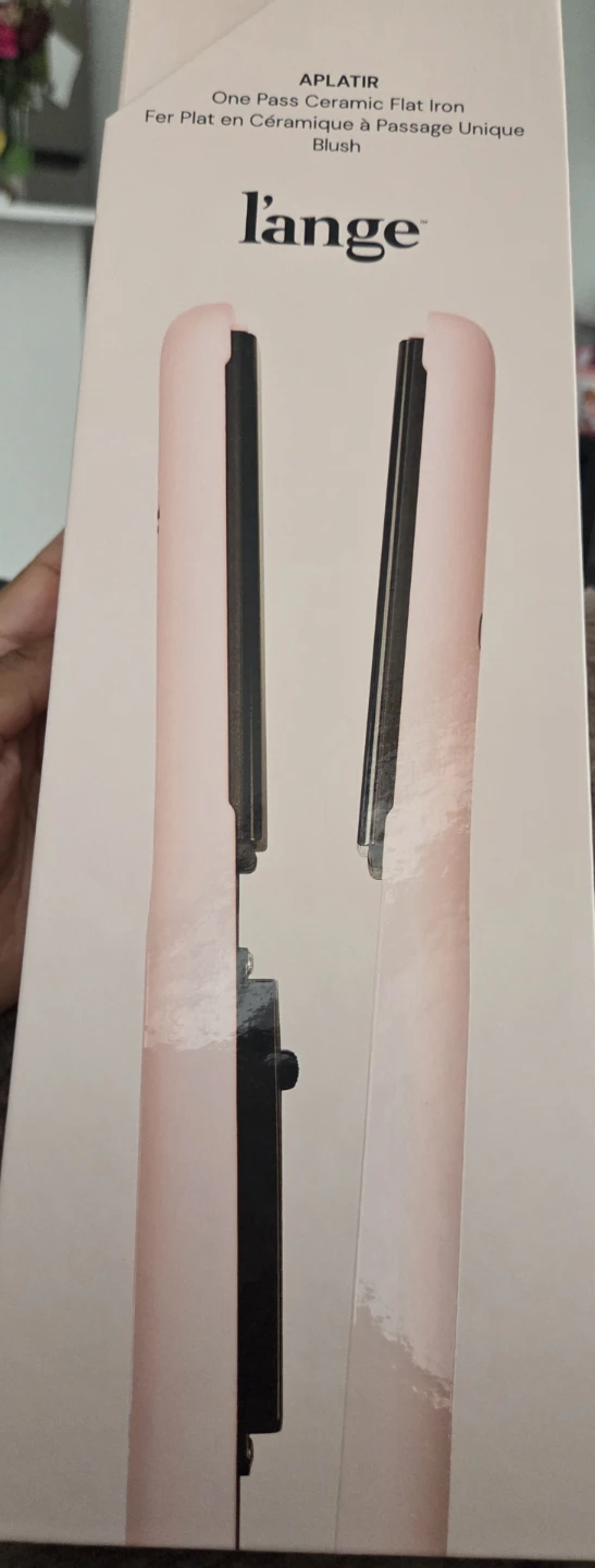 l'ange APLATIR One Pass Ceramic Flat Iron - Blush