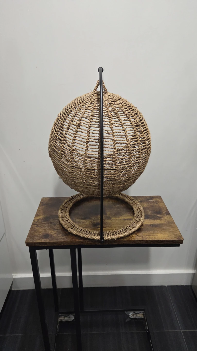 Wicker hanging basket - photo 4