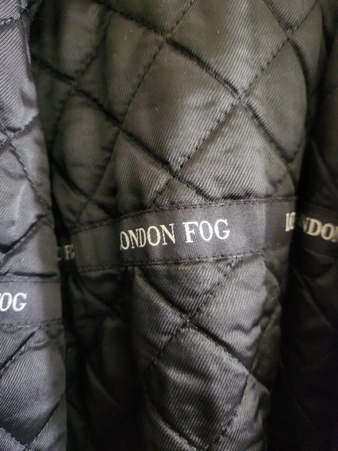 London Fog Black Leather Jacket - photo 2