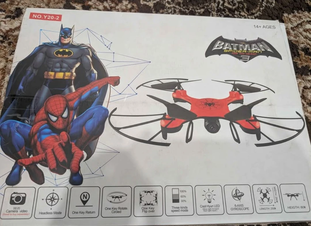 Batman Spider-Man 3 Series Quadcopter Drone - photo 2