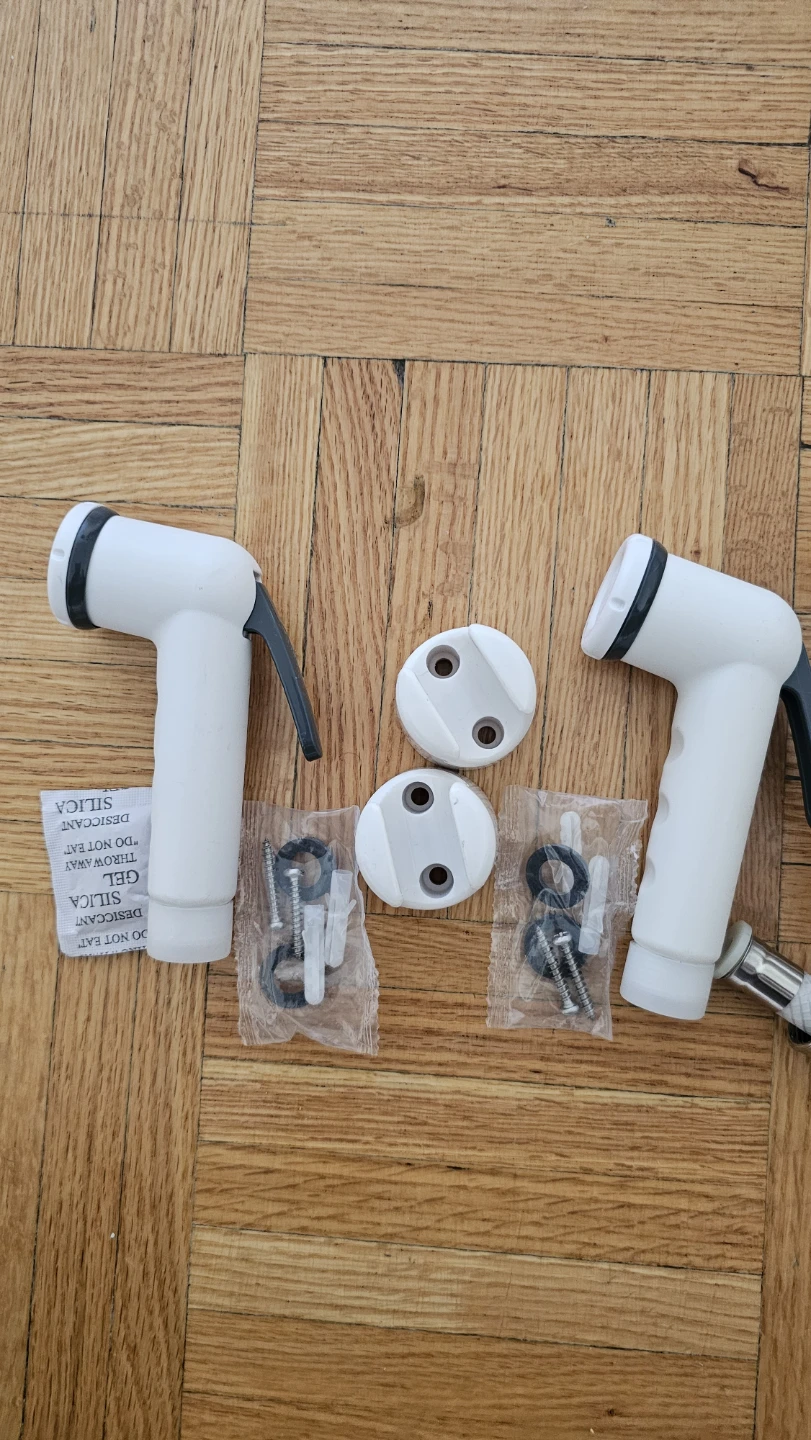 Brand new Bidet Sprayer Set with Hose and Mounts - photo 2