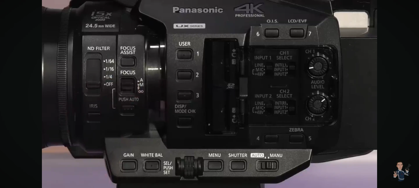 Panasonic 4K Professional Camcorder