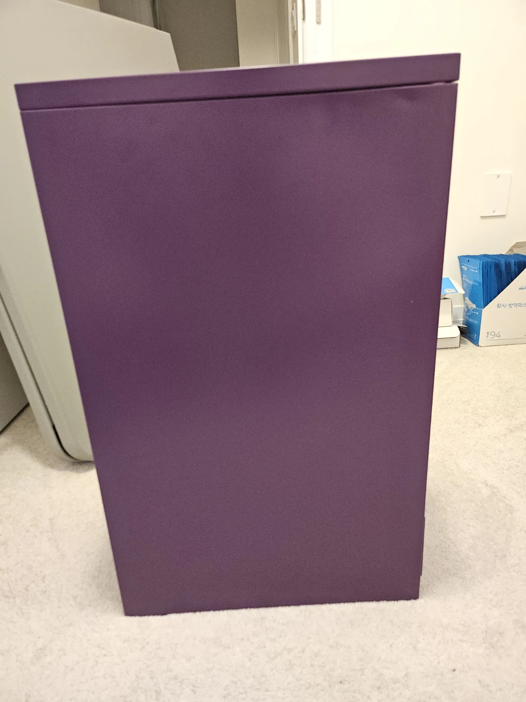 IKEA HELMER 6-Drawer Metal Cabinet (Purple) - photo 5