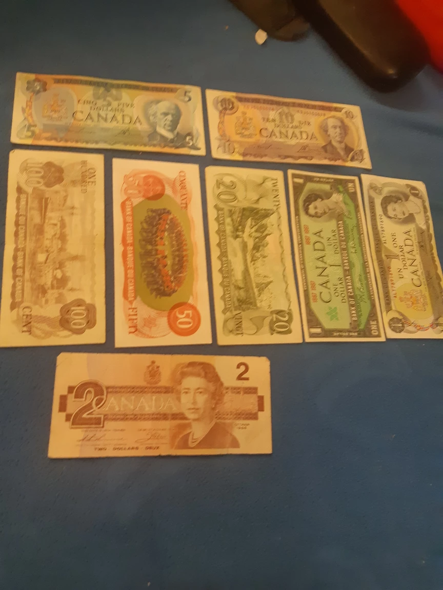 Collection of Canadian Banknotes