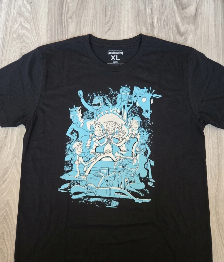 Adult Swim Rick and Morty T-Shirt XL
