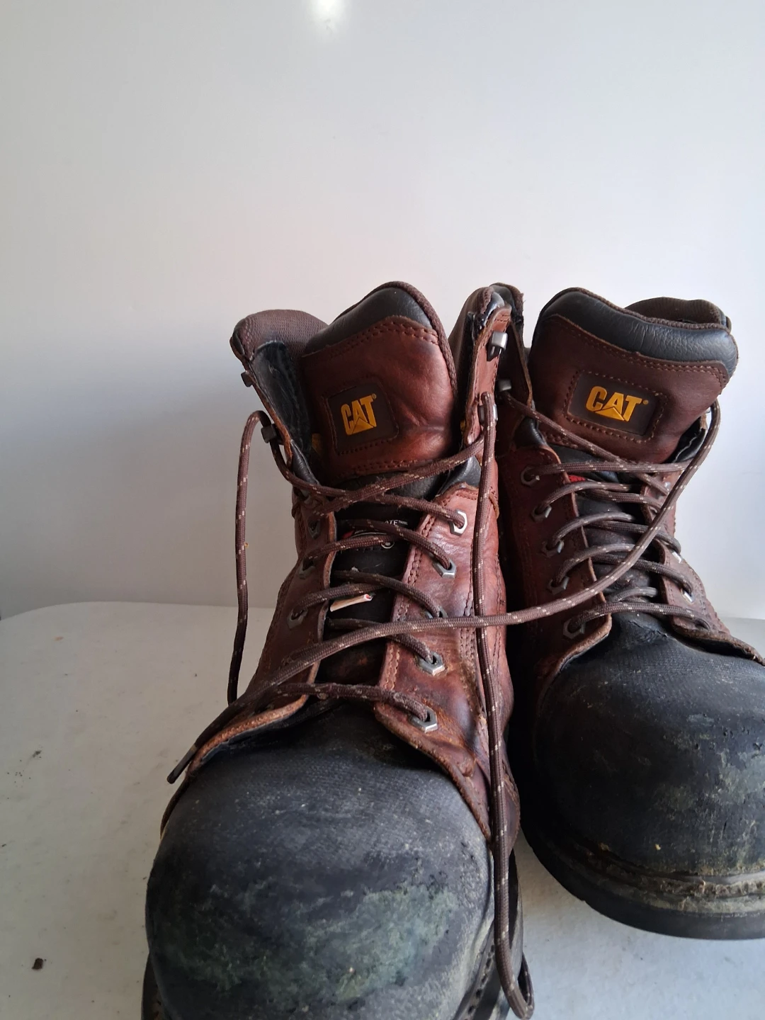 CAT Waterproof Composite Toe Work Boots size 11