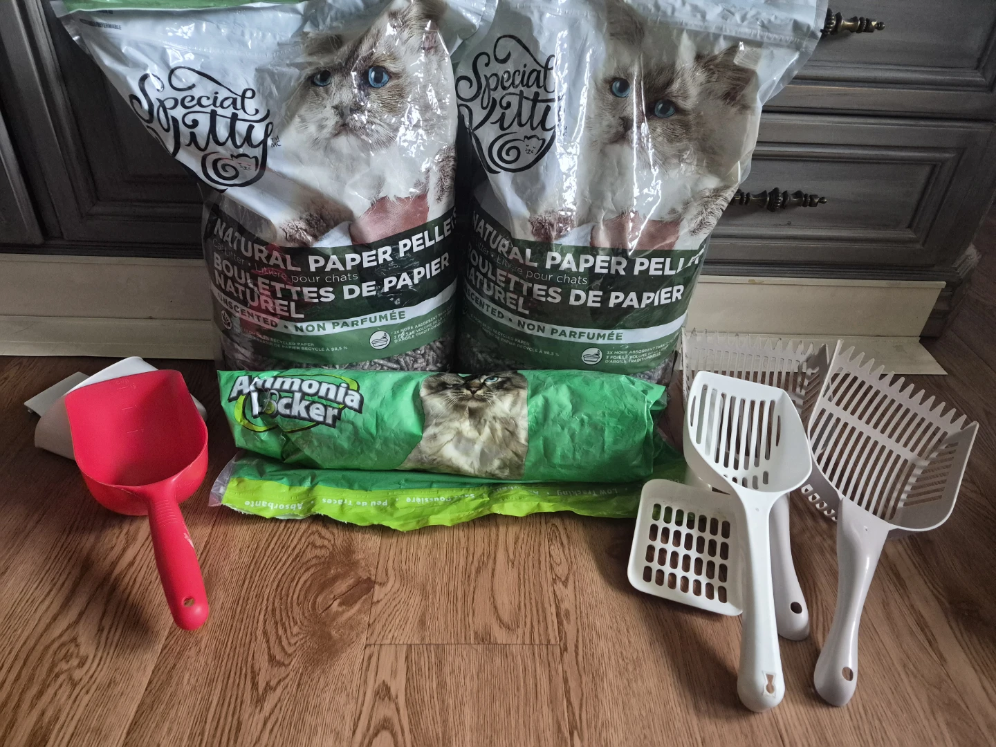 Paper Pellet Cat Litter Bundle