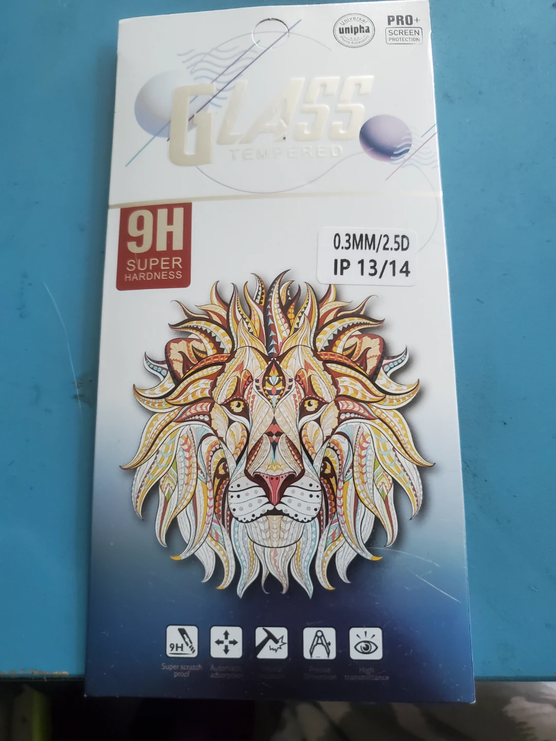 Unipha Tempered Glass Screen Protector for iPhone 13/14
