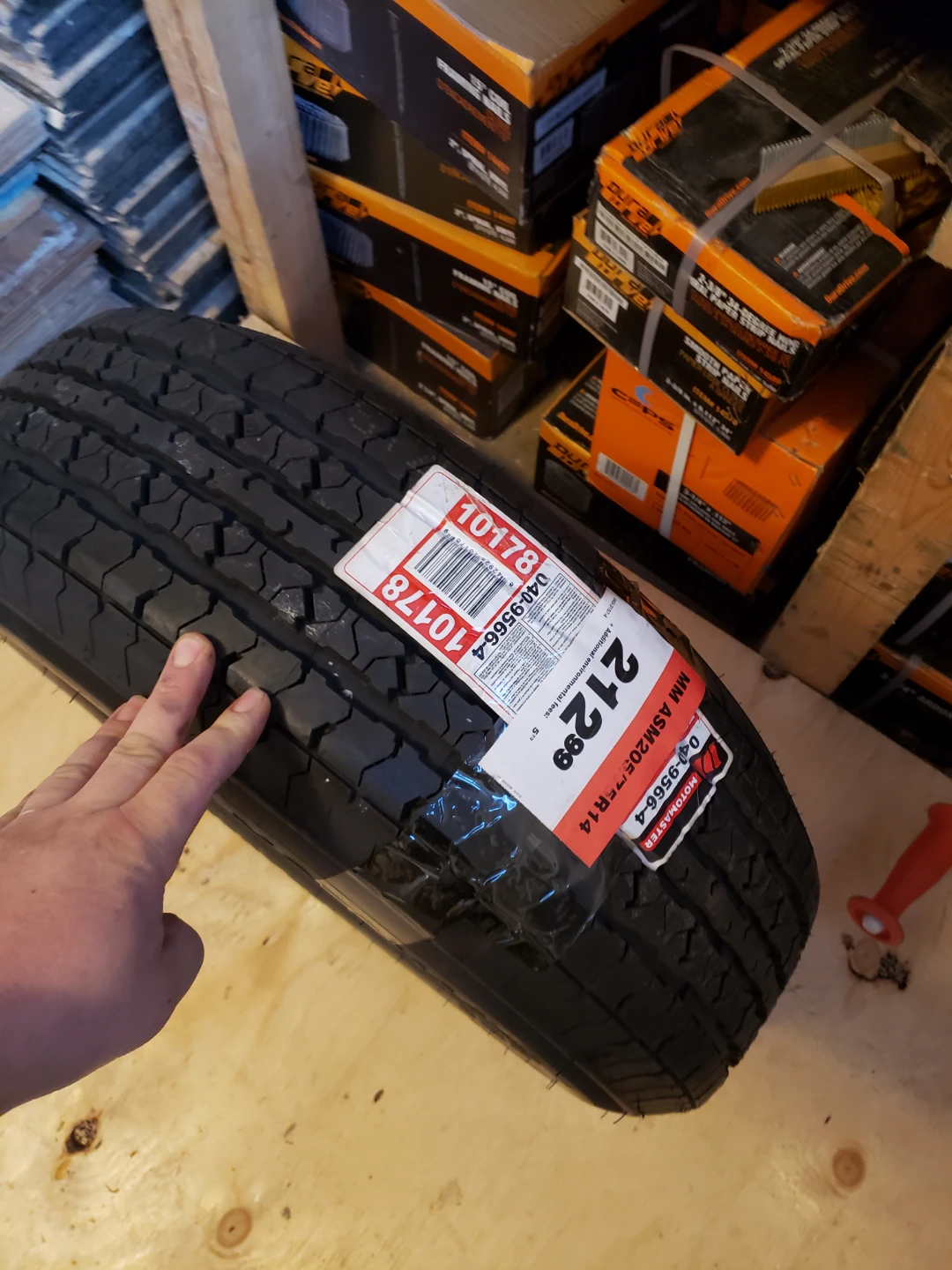 ST205/75R14 Trailer Tire and Wheel - photo 2