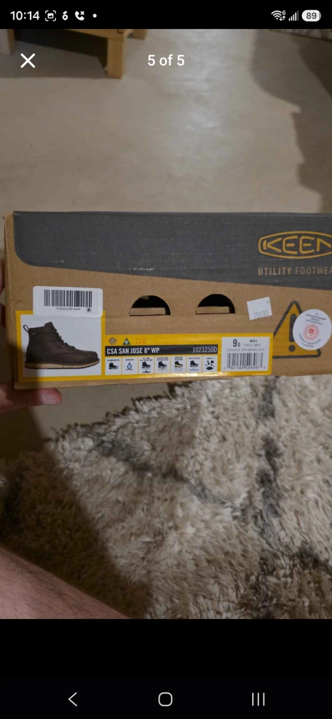 KEEN CSA San Jose 6" WP Work Boots - photo 5