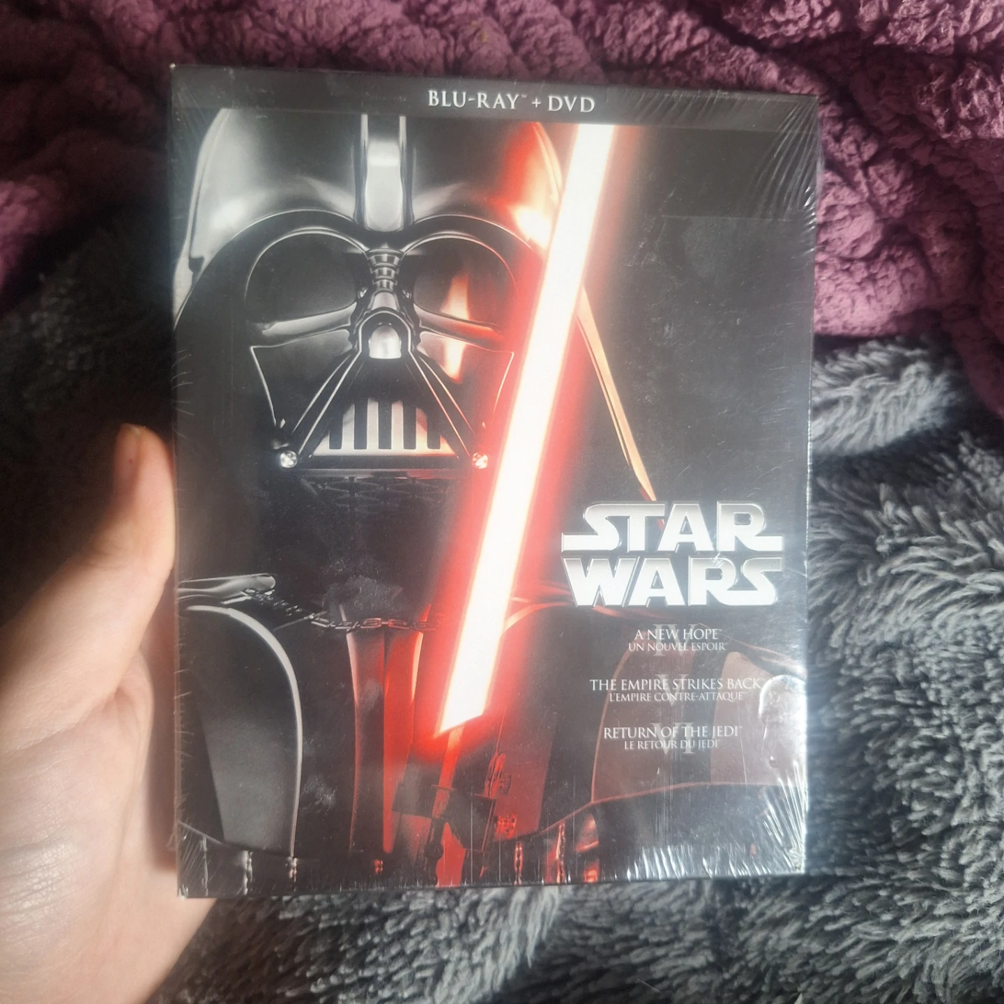 Star Wars Original Trilogy Blu-ray + DVD Set