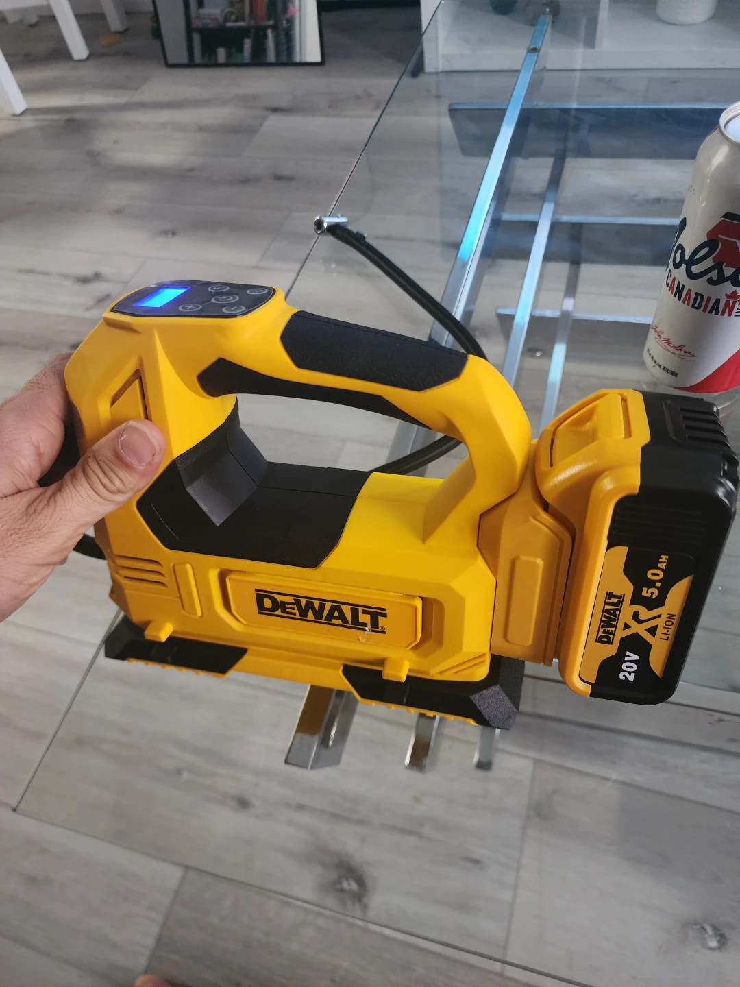DEWALT 20V MAX Cordless Tire Inflator and Tire Repair Kit