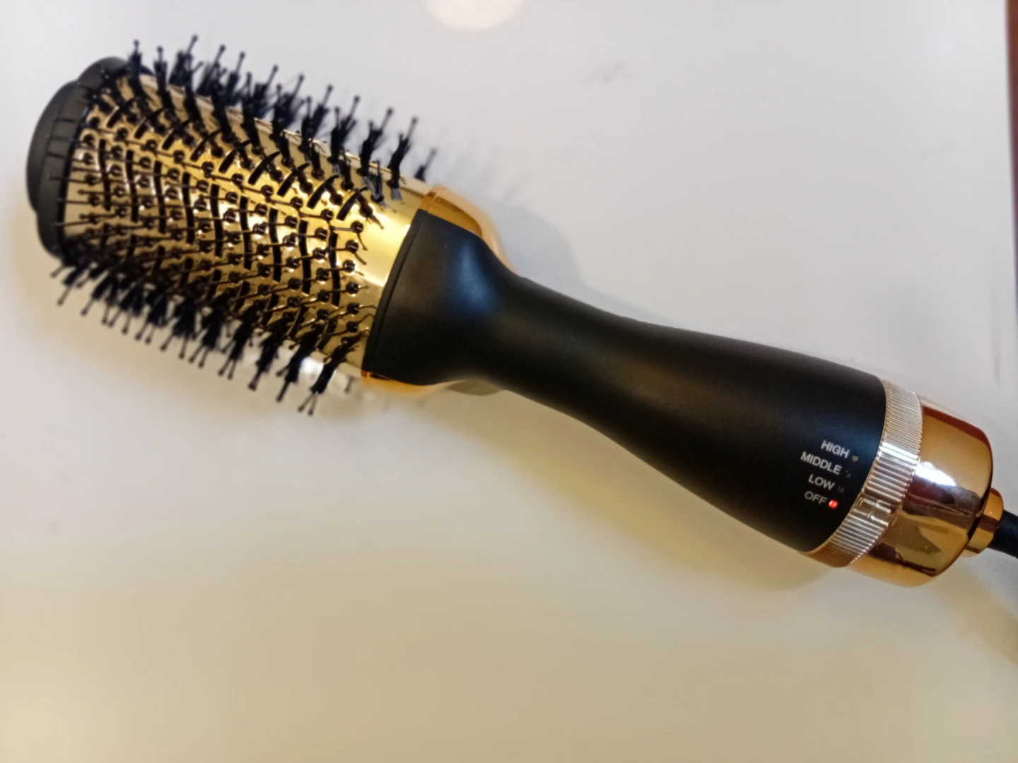 Revlon One-Step Hair Dryer and Volumizer - Black and Gold