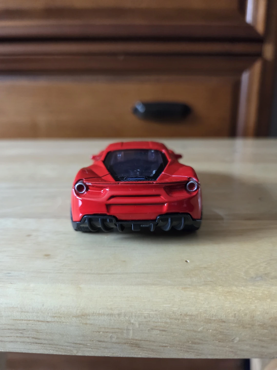 Red Ferrari Toy Sports Car - photo 3