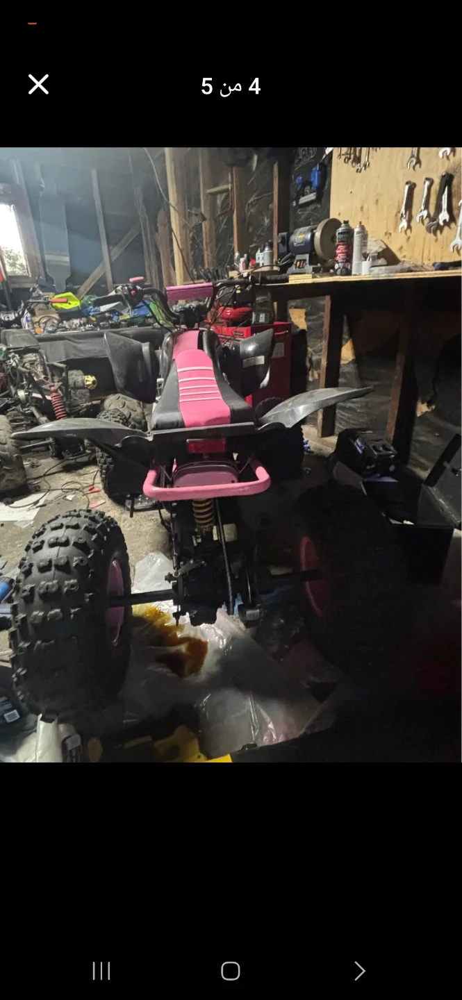 Kids Pink and Black ATV - photo 2