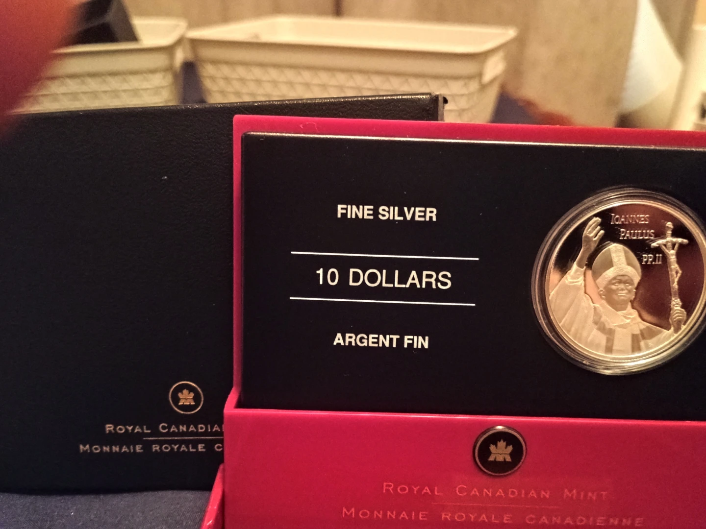 Royal Canadian Mint 2005 Pope John Paul II Fine Silver Coin