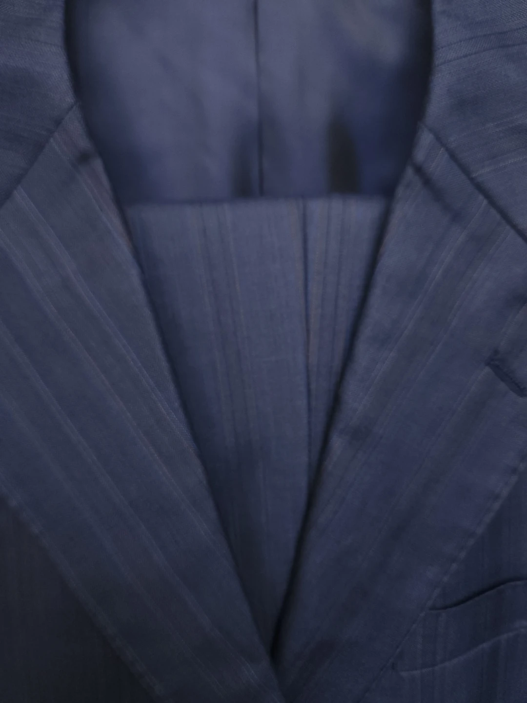 Cezareo Cabone, made in Italy, navy Suit. Size 52 - photo 3