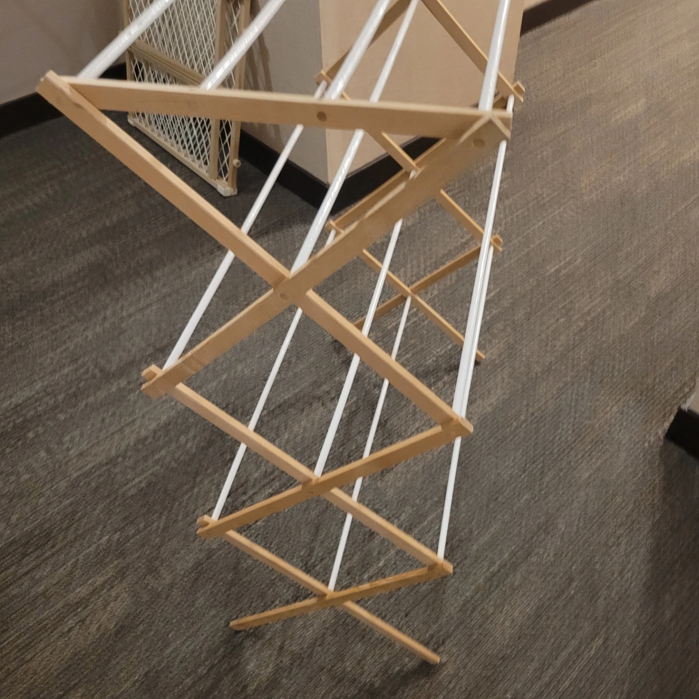 Wooden drying rack - photo 2