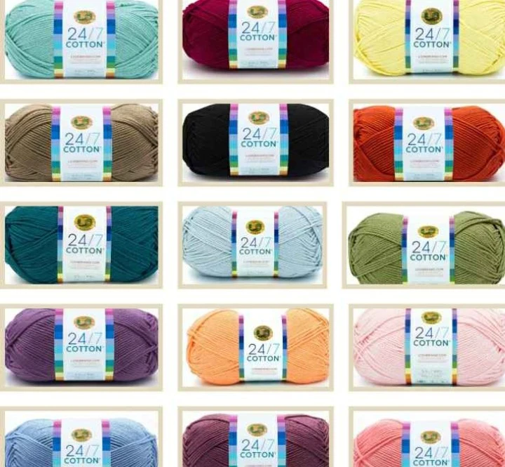 Lion Brand 24/7 Cotton Yarn
