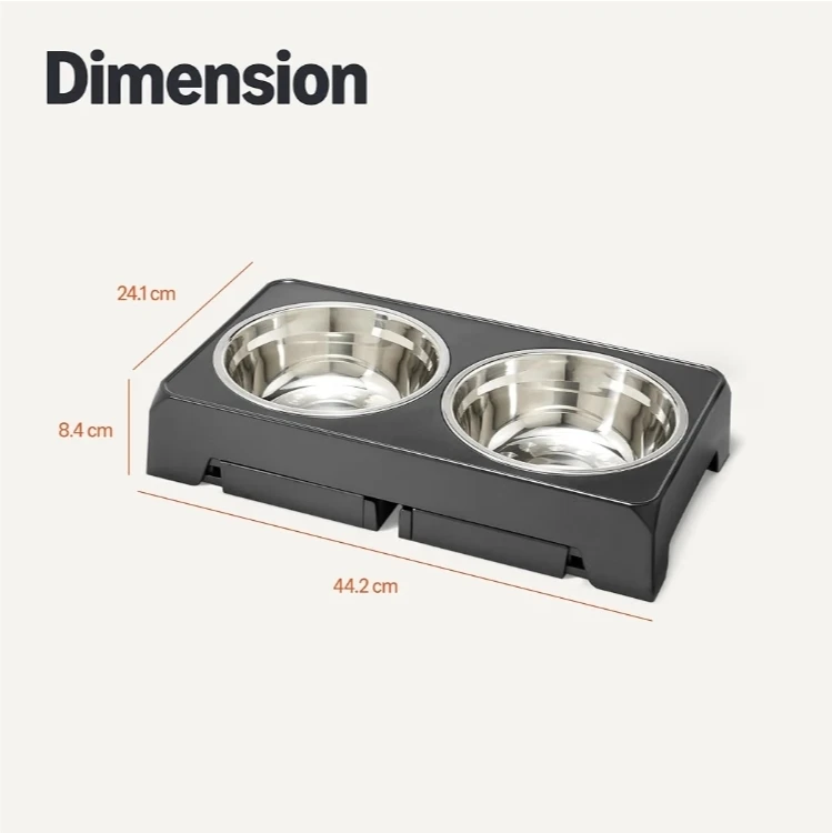 Amazon Basics Elevated Dog Bowls - photo 4