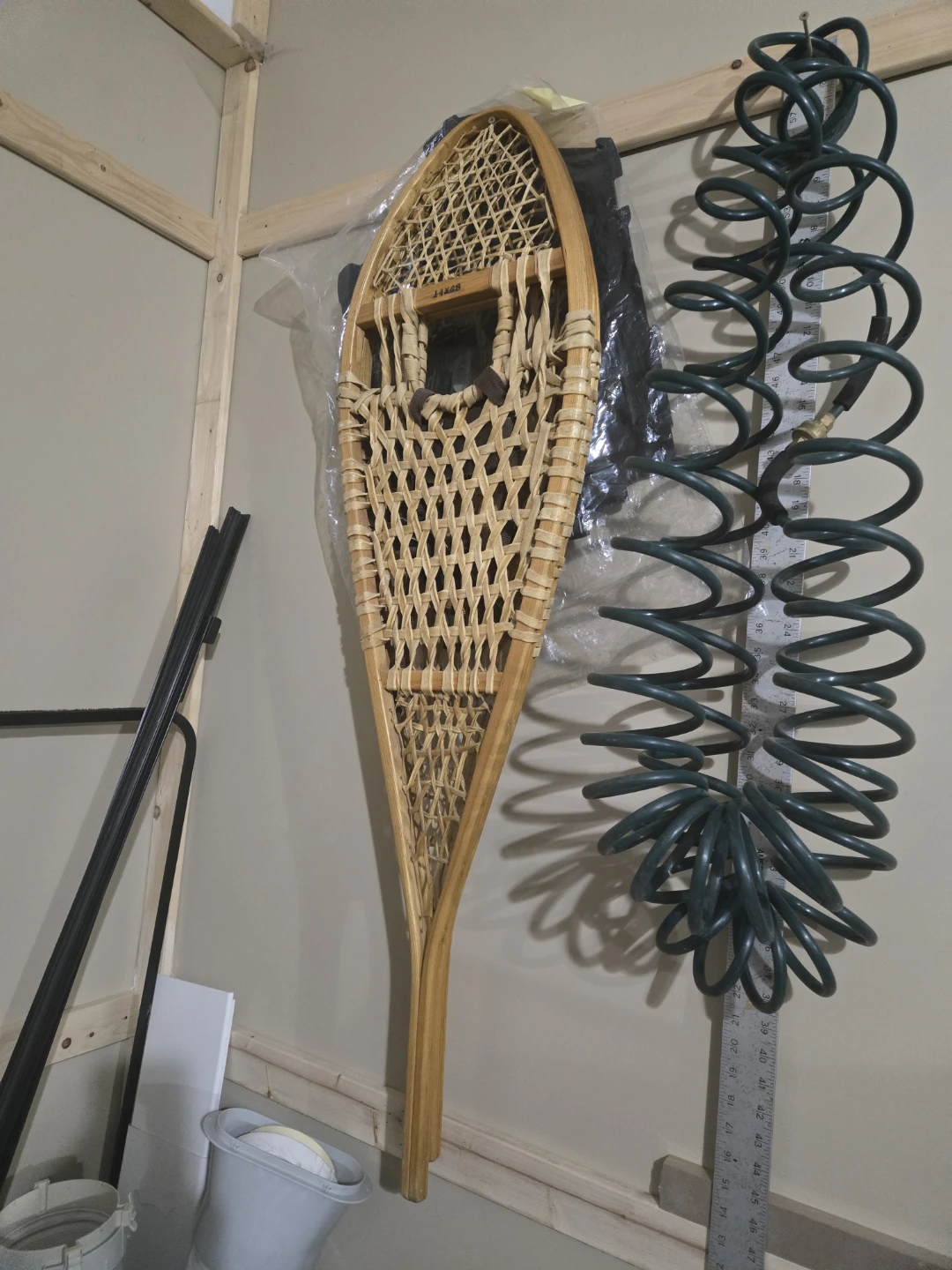 Wooden Snowshoes 14x48