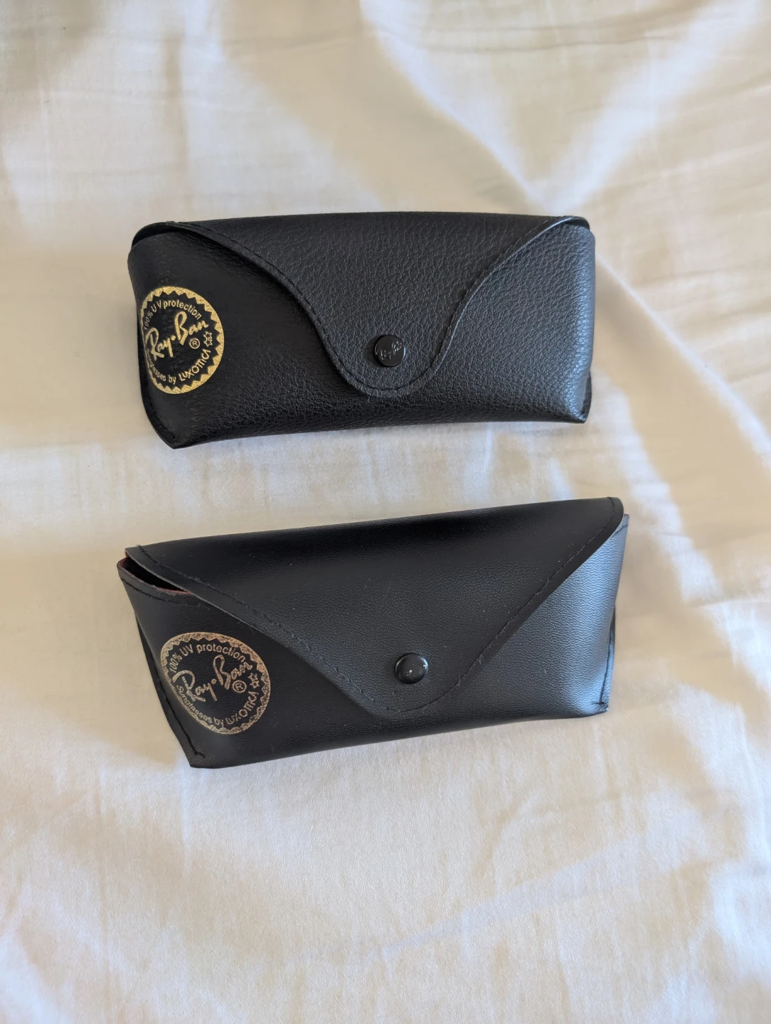 ($8 each) Ray-Ban Empty Sunglasses Cases Black Faux Leather