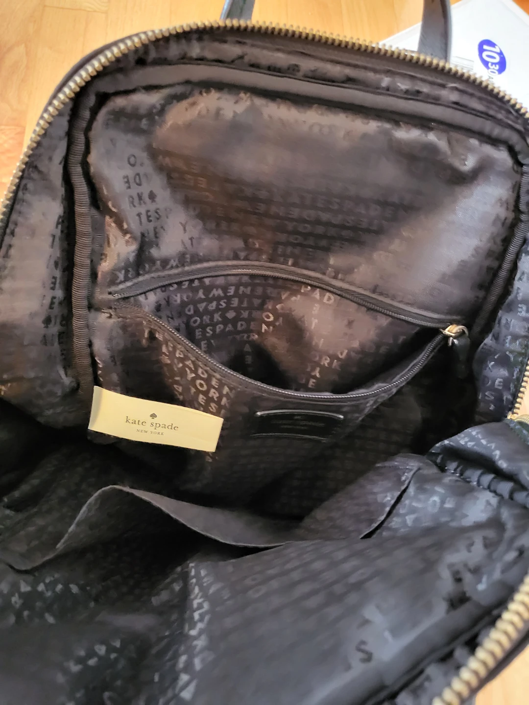Kate Spade Black Nylon Backpack - photo 3