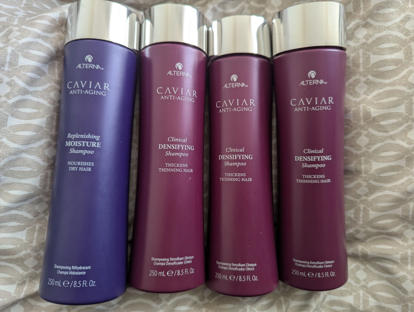 °°° 4 x NIB Caviar Brand Anti-Aging Shampoos (250ml)!  °°°