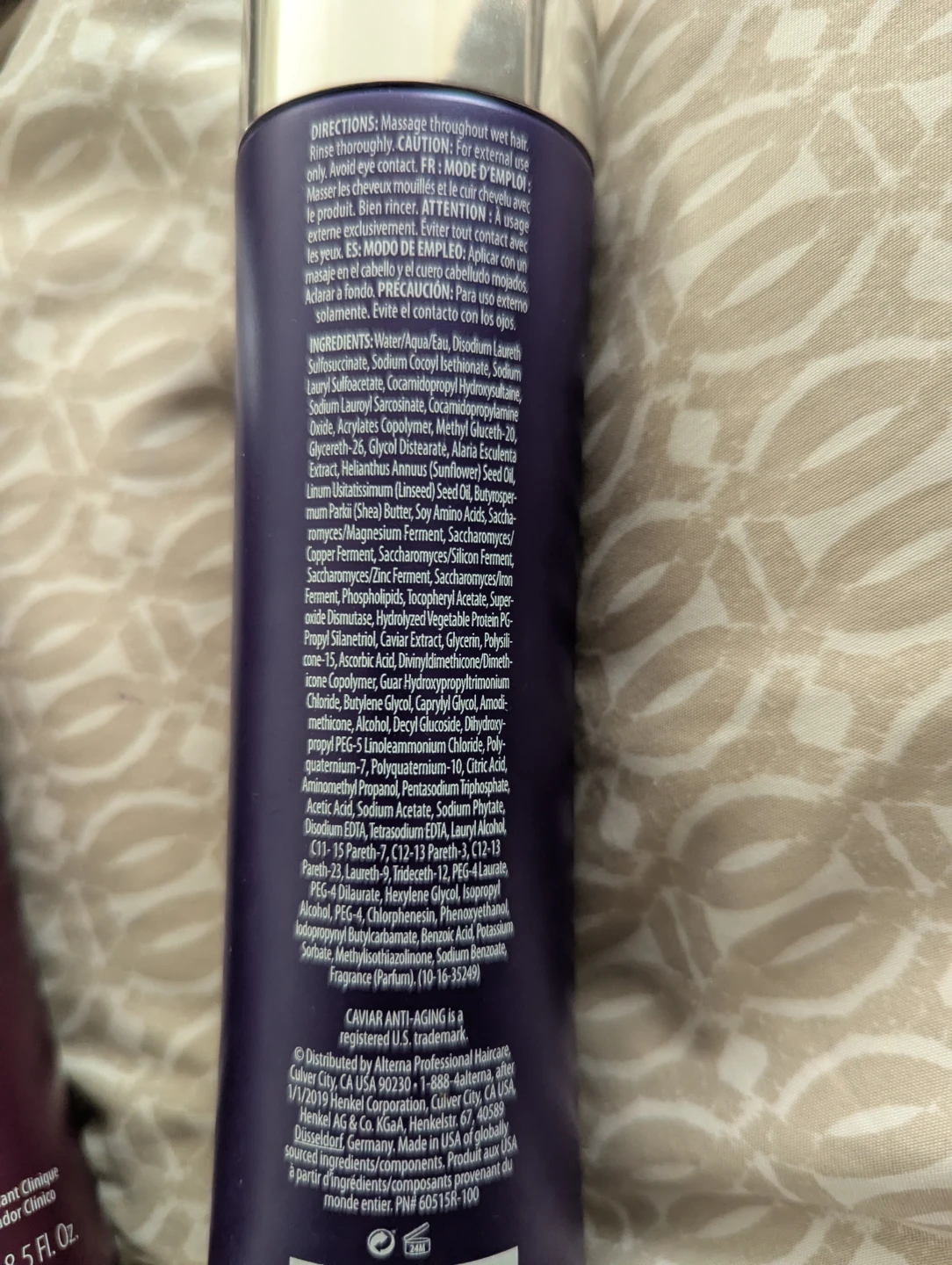 °°° 4 x NIB Caviar Brand Anti-Aging Shampoos (250ml)!  °°° - photo 2