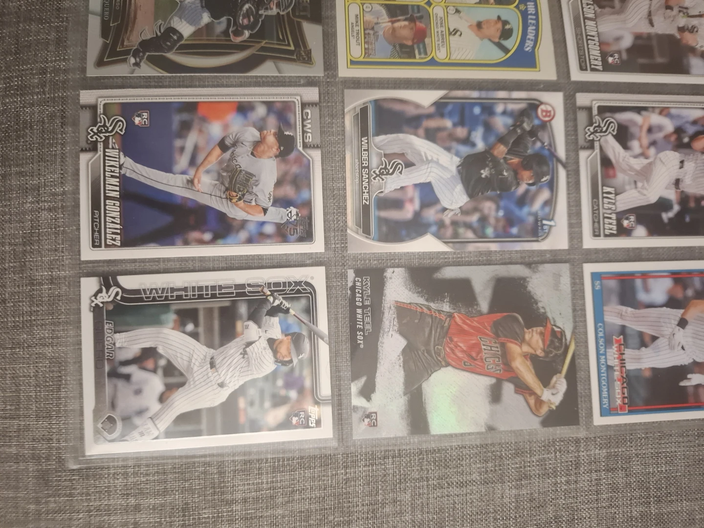Collection of 2020 and up Chicago White Sox RC'S - photo 5