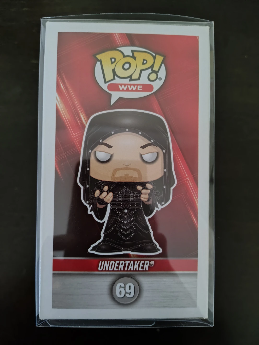 Official Funko Pop! WWE Undertaker #69 vinyl figure - photo 4
