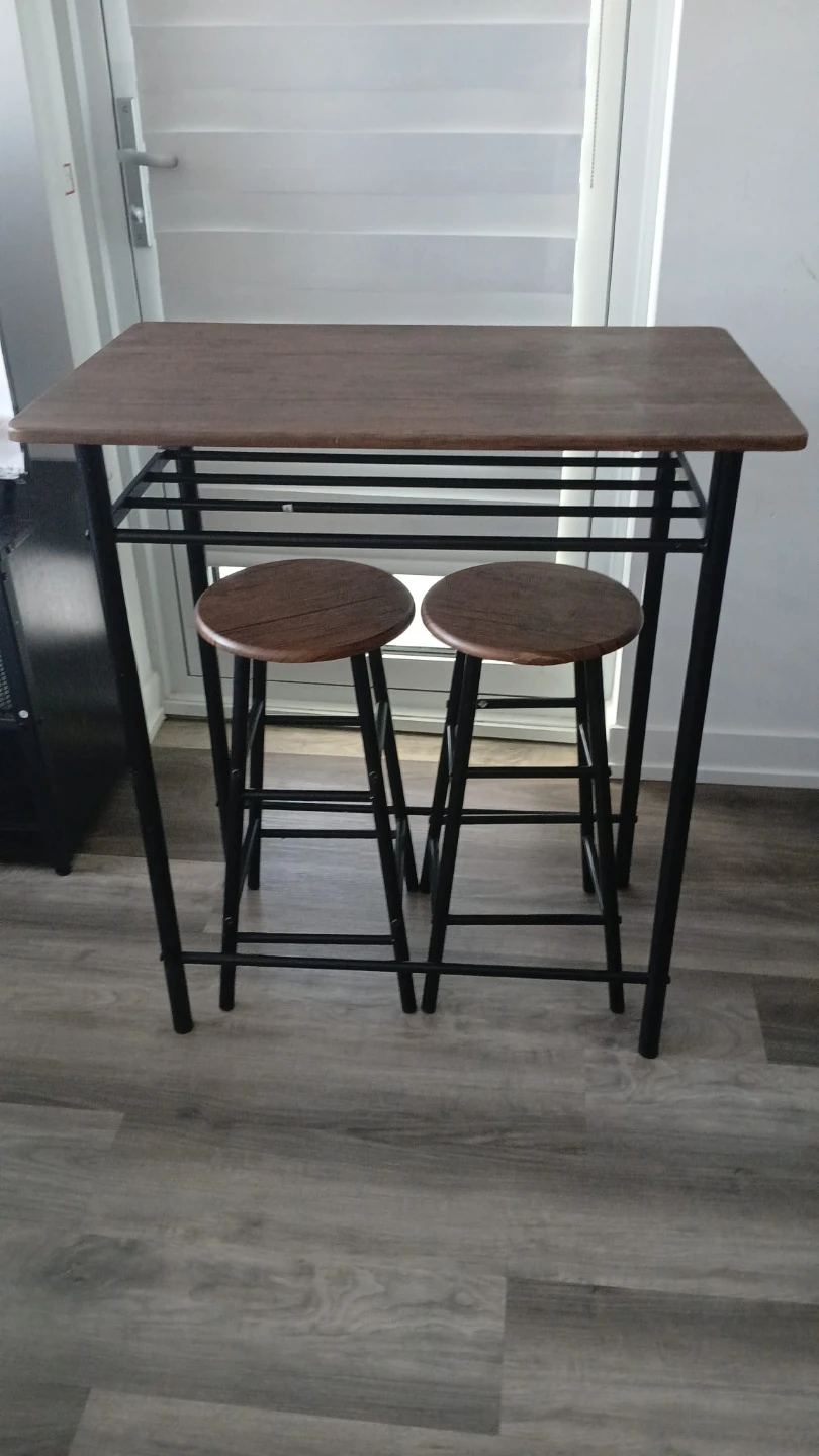 Bar Table and Stools Set