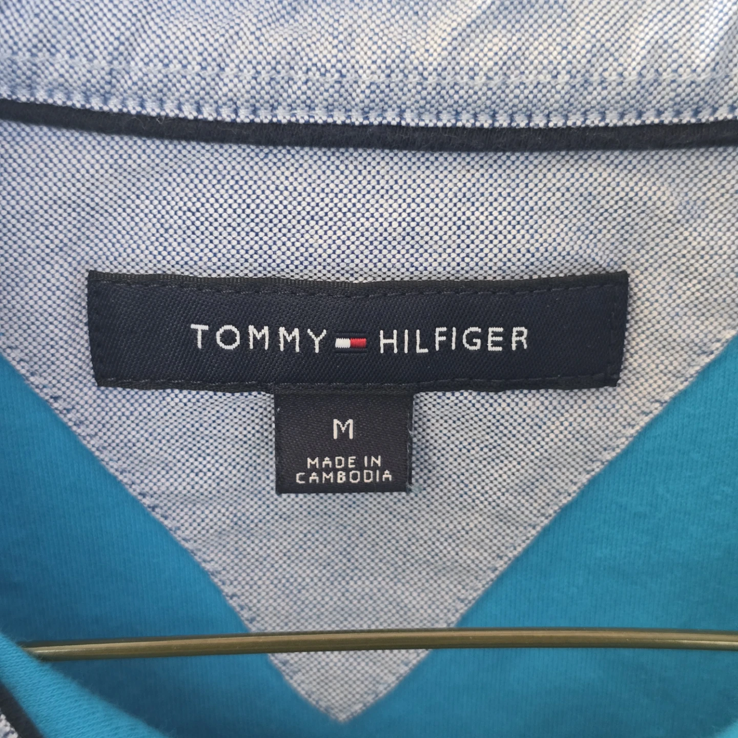 Tommy Hilfiger Blue Polo Shirt - Medium - photo 3