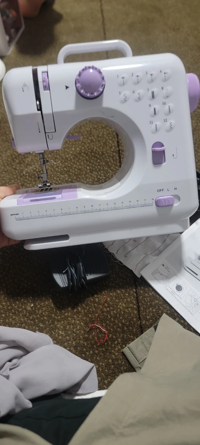 12-Stitch Sewing Machine - photo 2