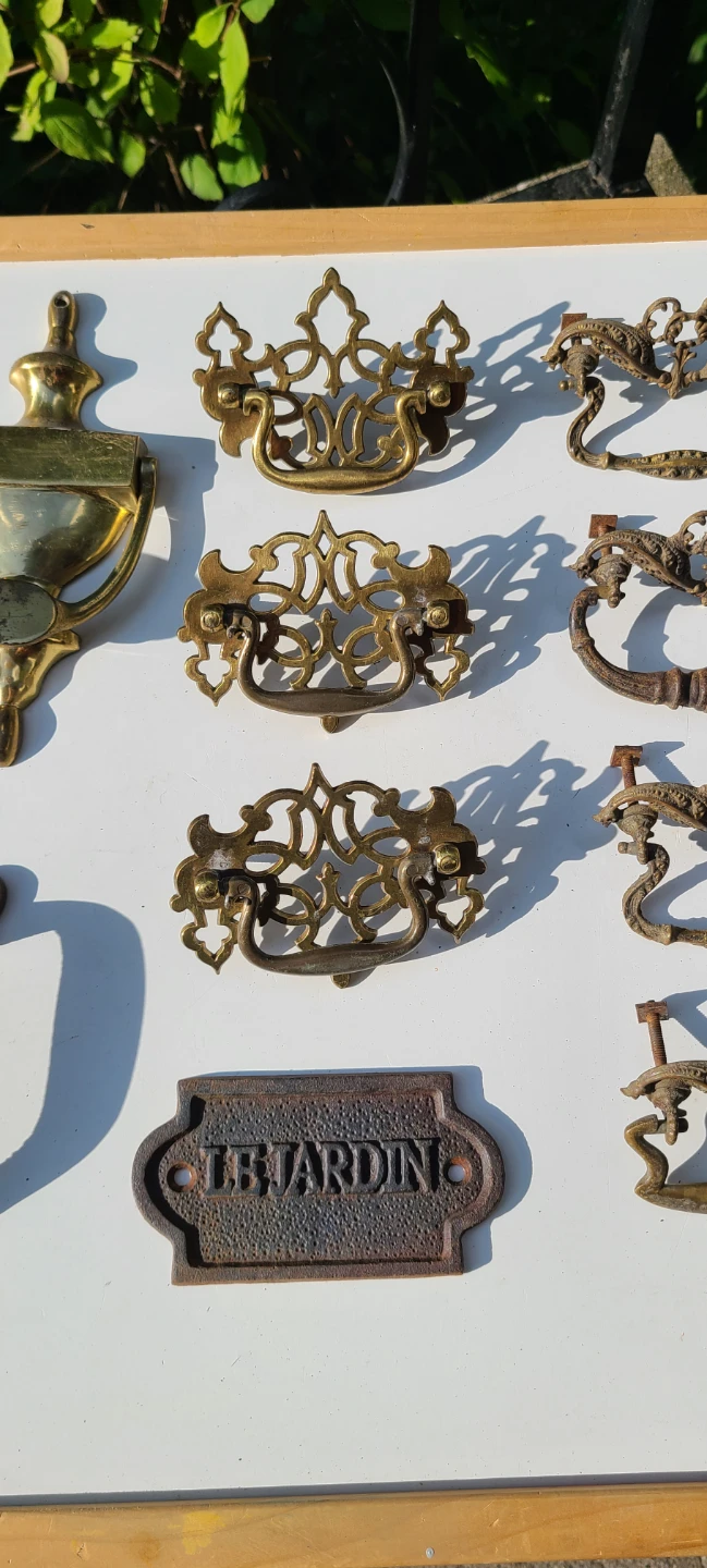 $10 & $5 EACH Antique & Vintage Metal Items, Door, Pulls, etc. - photo 3